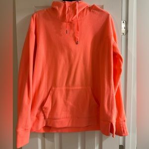 Neon Orange Tek Gear Fleece Pullover